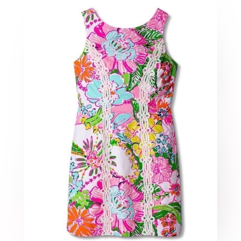 Lilly Pulitzer for Target Pink Floral Kids Dress - size 14/16